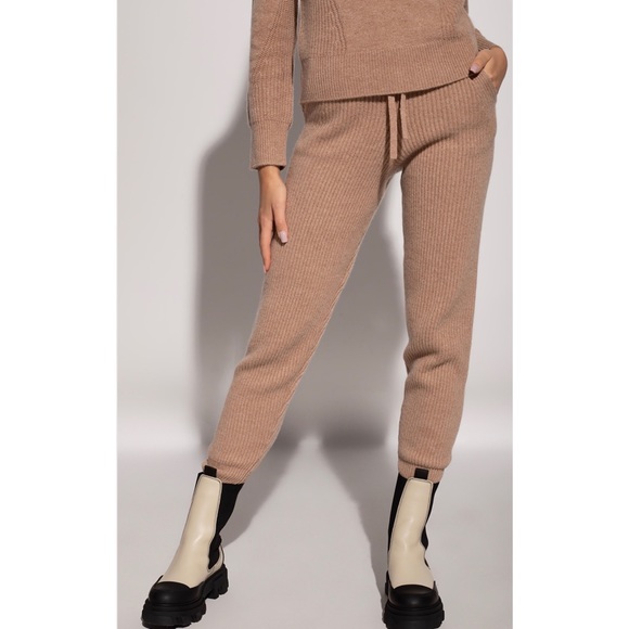 Rag & Bone Cashmere Ribbed Joggers (Size: L) - Picture 4 of 12